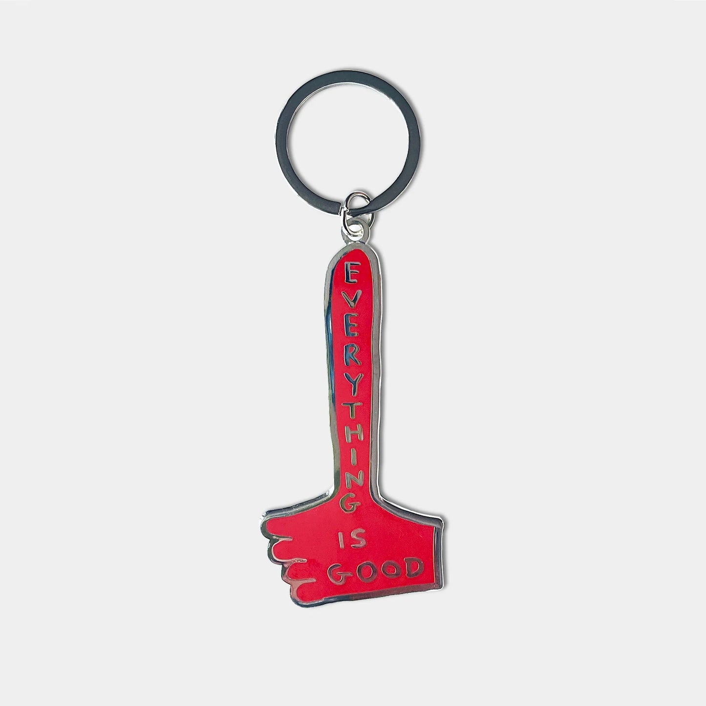 Everything Is Good Keyring by David Shrigley