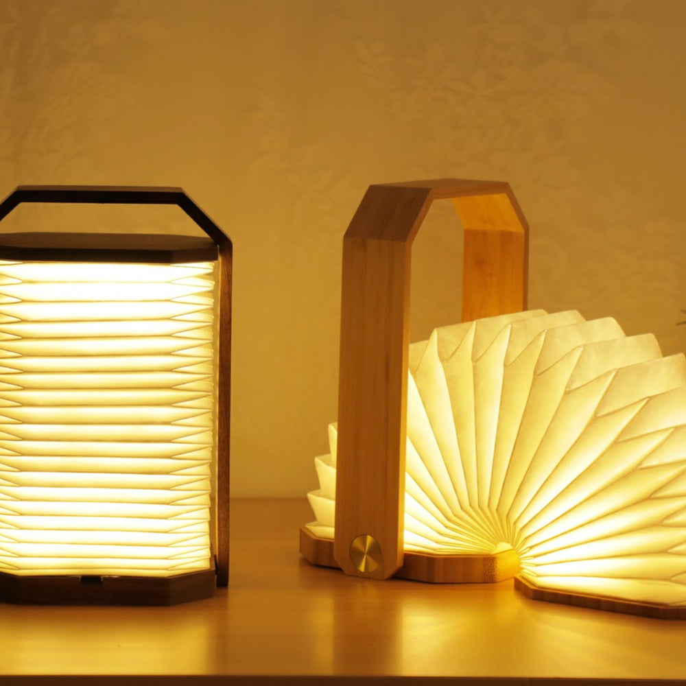 
                      
                        Smart Origami Walnut Lamp
                      
                    