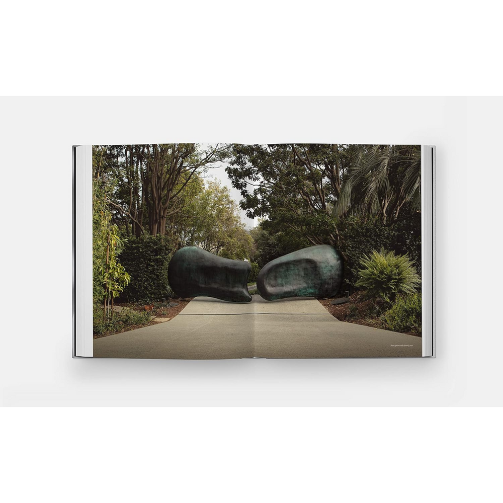 
                      
                        Internal double page spread of outdoor sculpture.
                      
                    