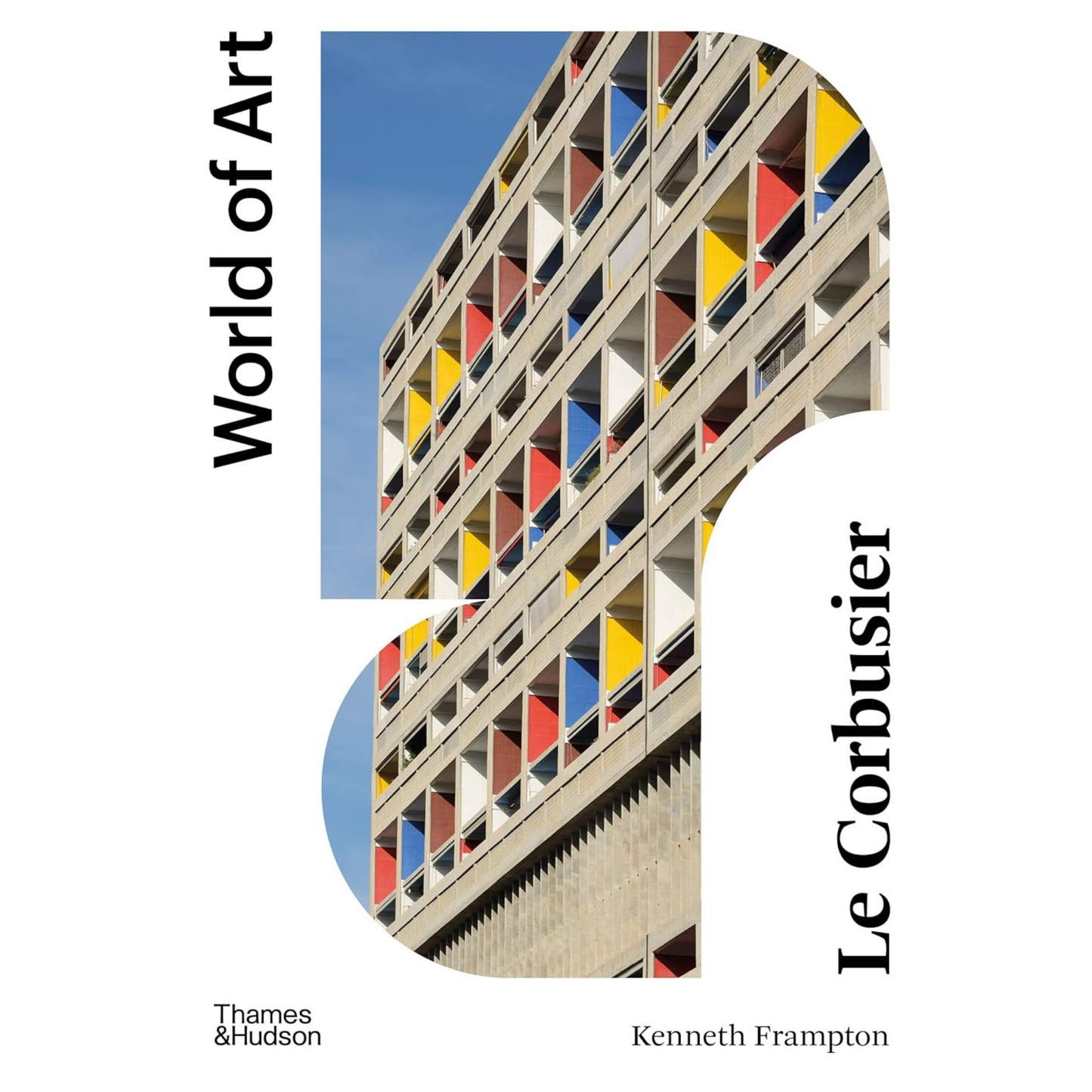 Cover of Le Corbusier (World of Art) with flat block detail.