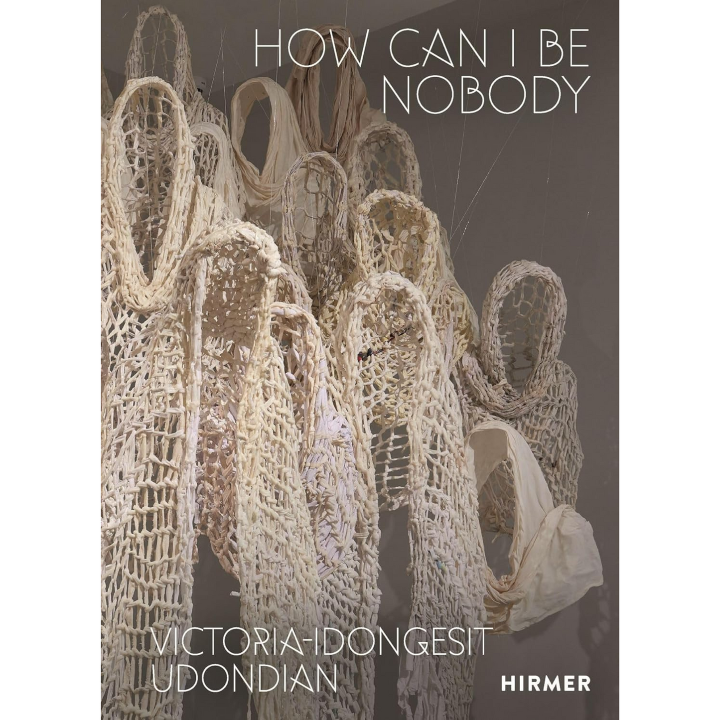 Cover of How Can I Be Nobody featuring textile installation.