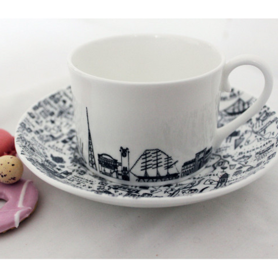 South-East London Cup & Saucer Set