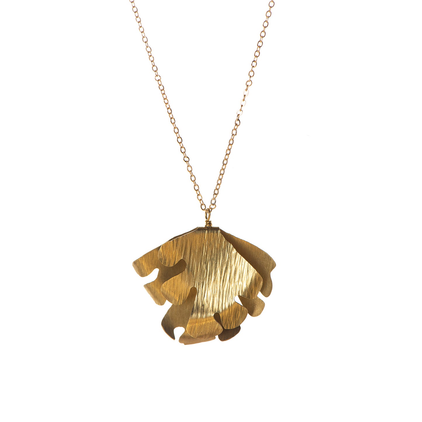 Load image into Gallery viewer, Seaweed Wave Pendant
