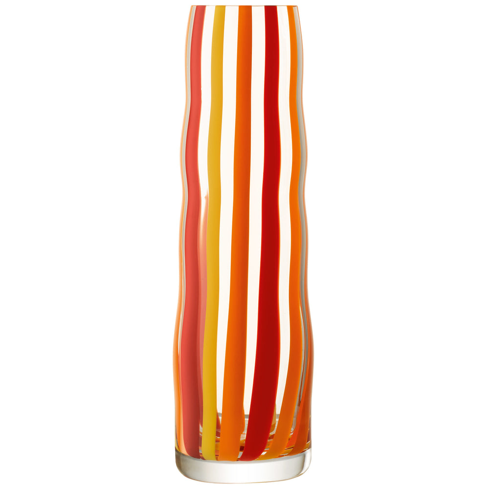 Folk Vase Tall - Orange