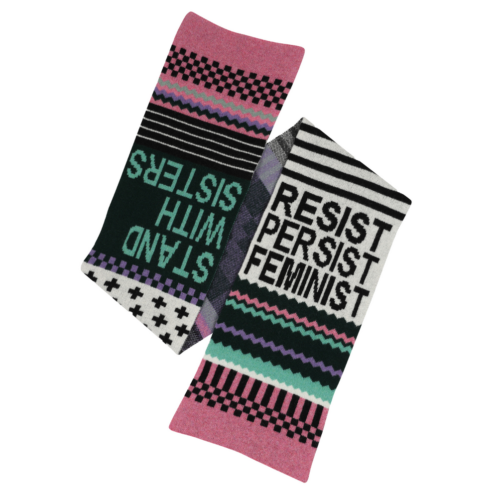 
                  
                    Feminist Patchwork Scarf
                  
                