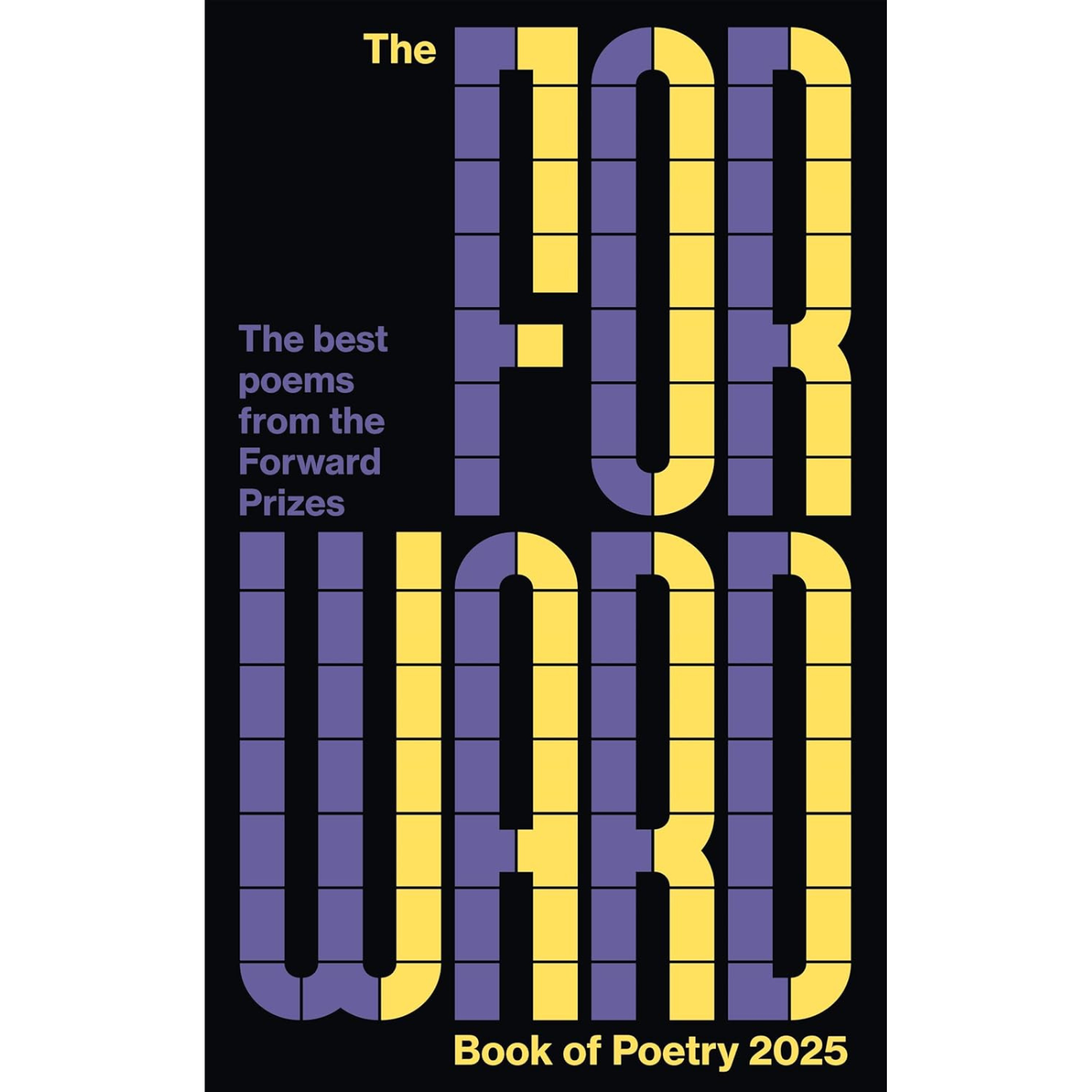 Cover of Forward Book of Poetry 2025.