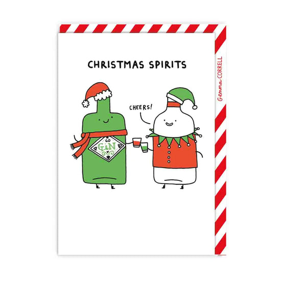 Load image into Gallery viewer, Christmas Spirits Christmas Card
