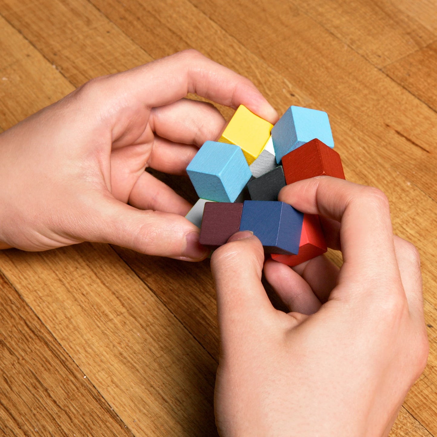 Cube 3D Wooden Puzzle