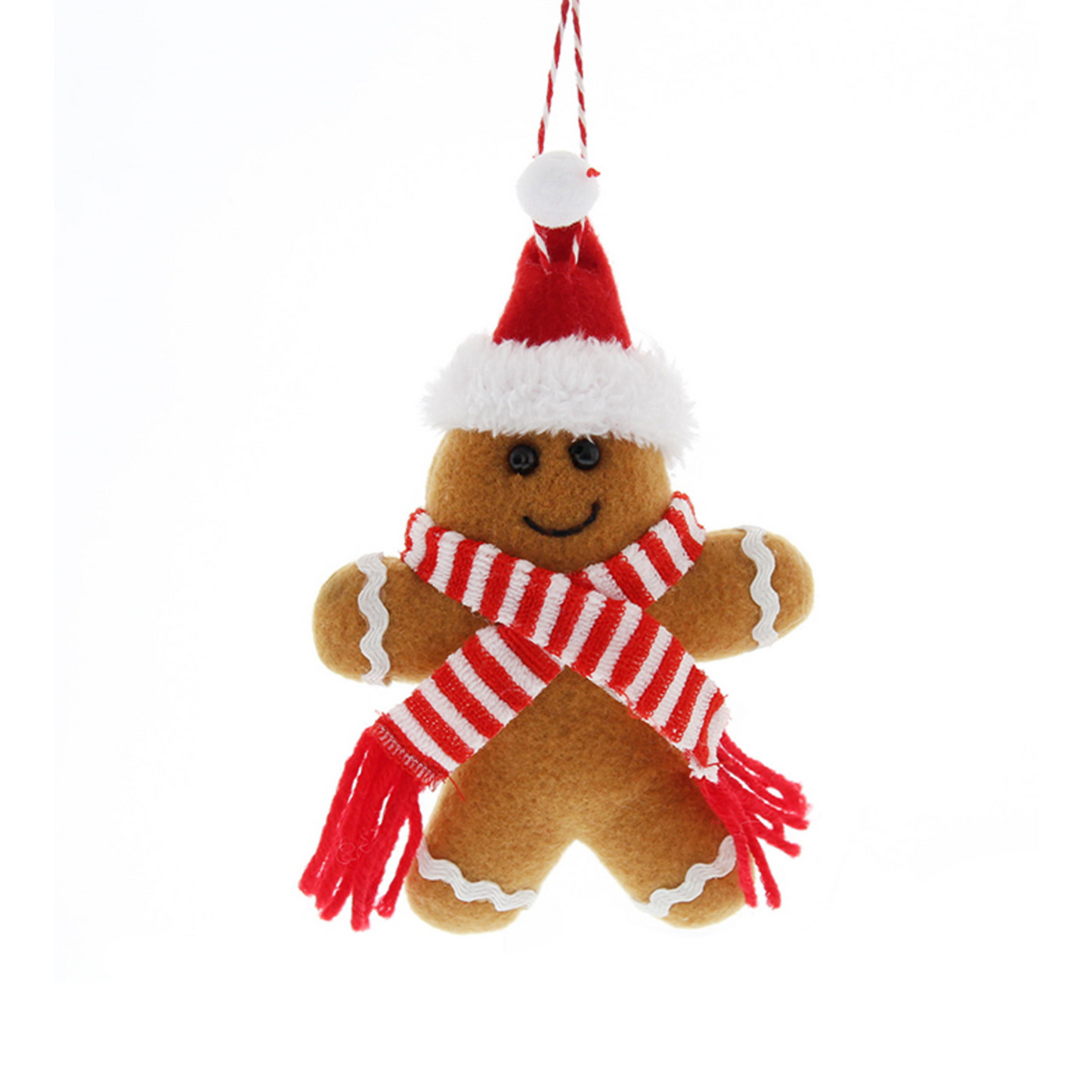 Gingerbread with Stripe Scarf