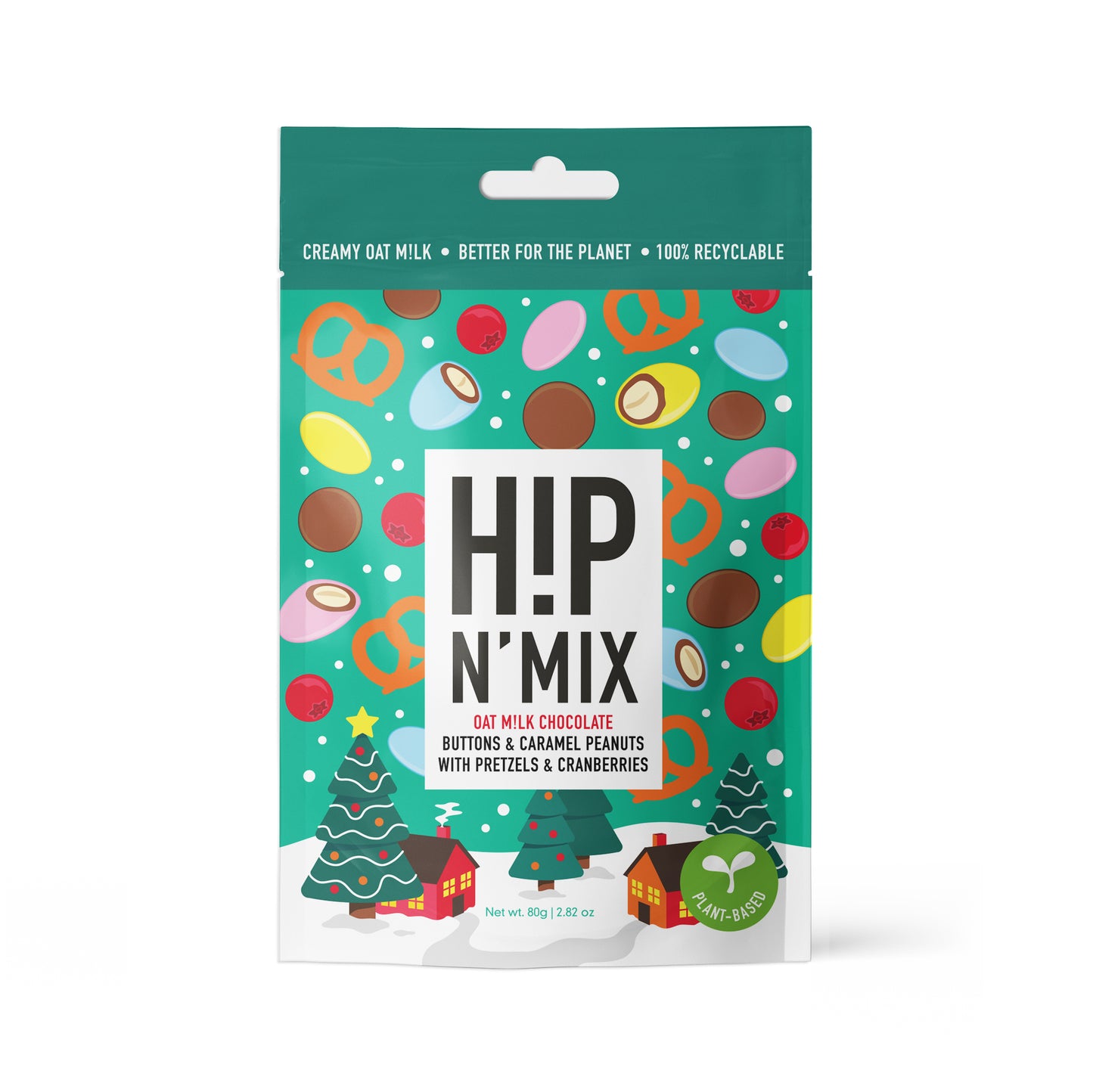 H!p N' Mix Oat Milk Christmas Chocolate Pouch