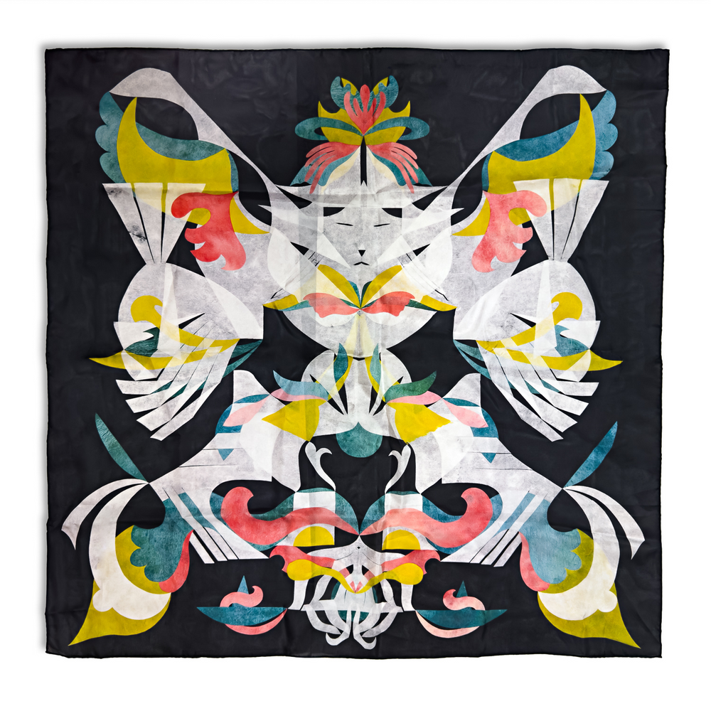 Haegue Yang Exclusive Silk Scarf