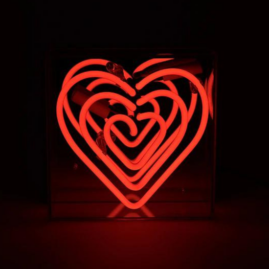 Load image into Gallery viewer, Heart Neon Lightbox
