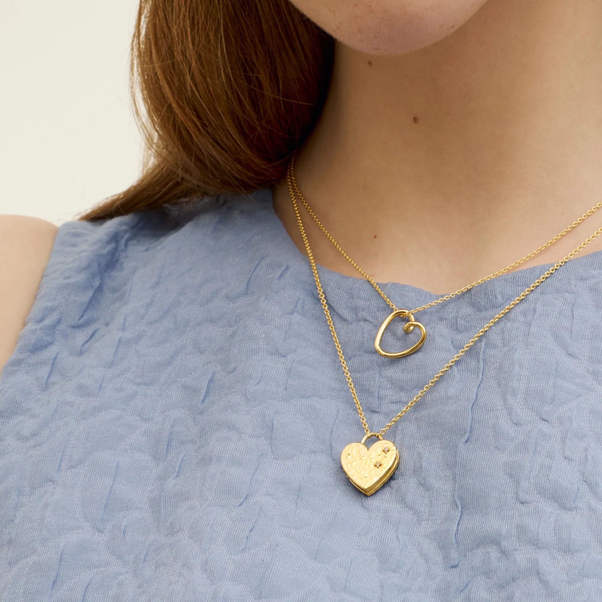 Heart Locket Pendant Necklace by Ottoman Hands – Southbank Centre Shop