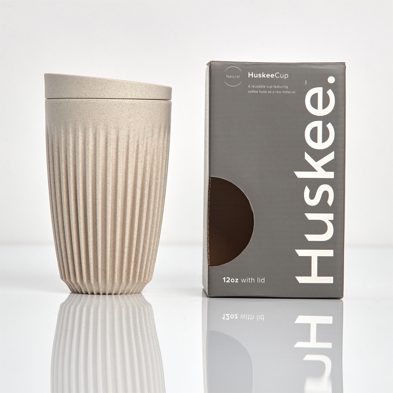 Huskee Cup & Lid - 12oz / 36cl