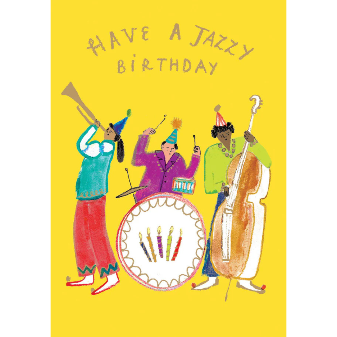 Jazzy Birthday Petite Card