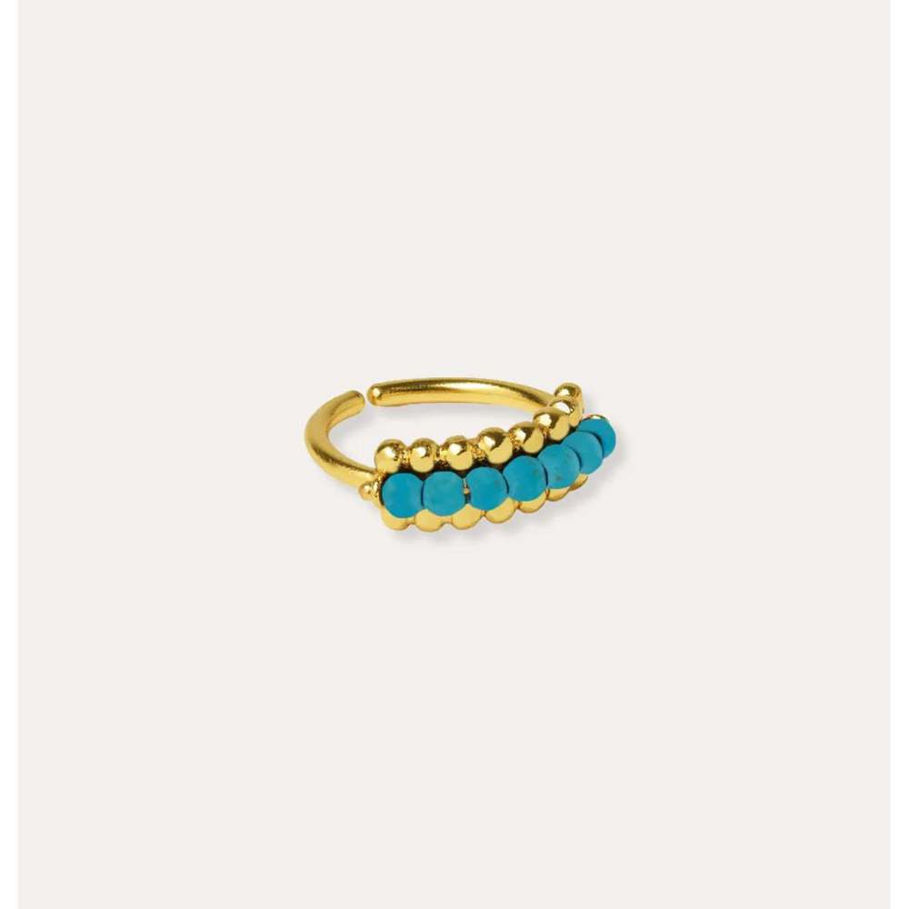 
                  
                    June Beaded Stacking Ring
                  
                