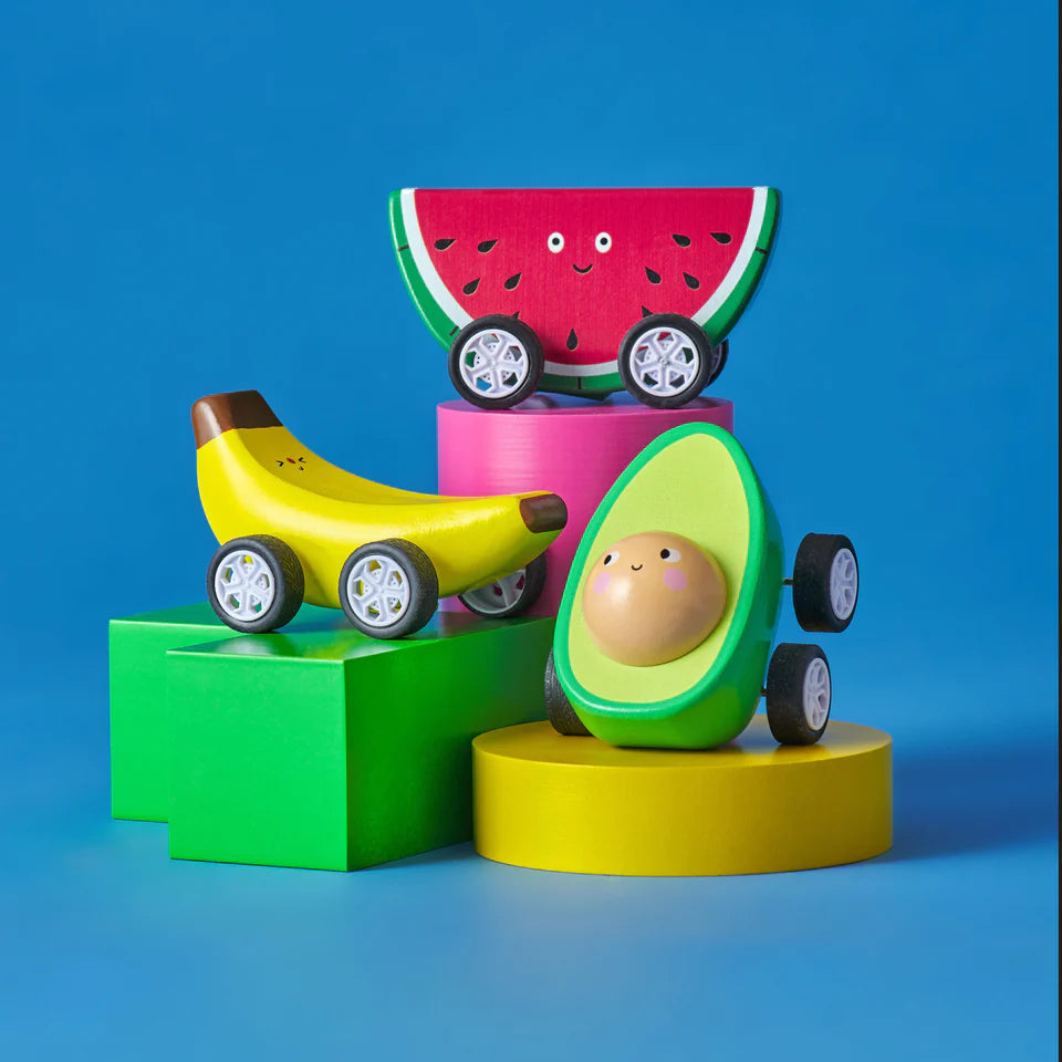 
                  
                    Fruit-Fun Pullback Cars
                  
                