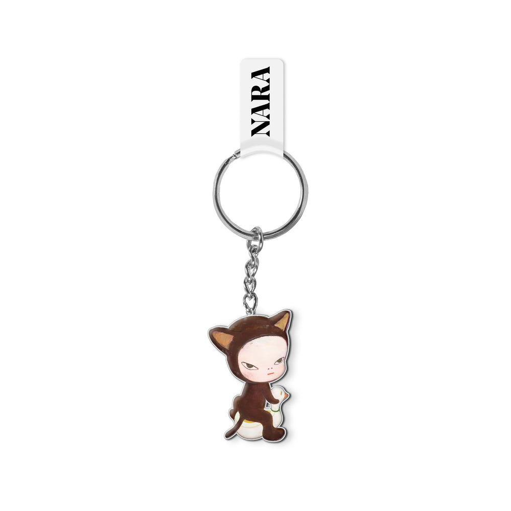 Harmless Kitty - Yoshitomo Nara Keyring