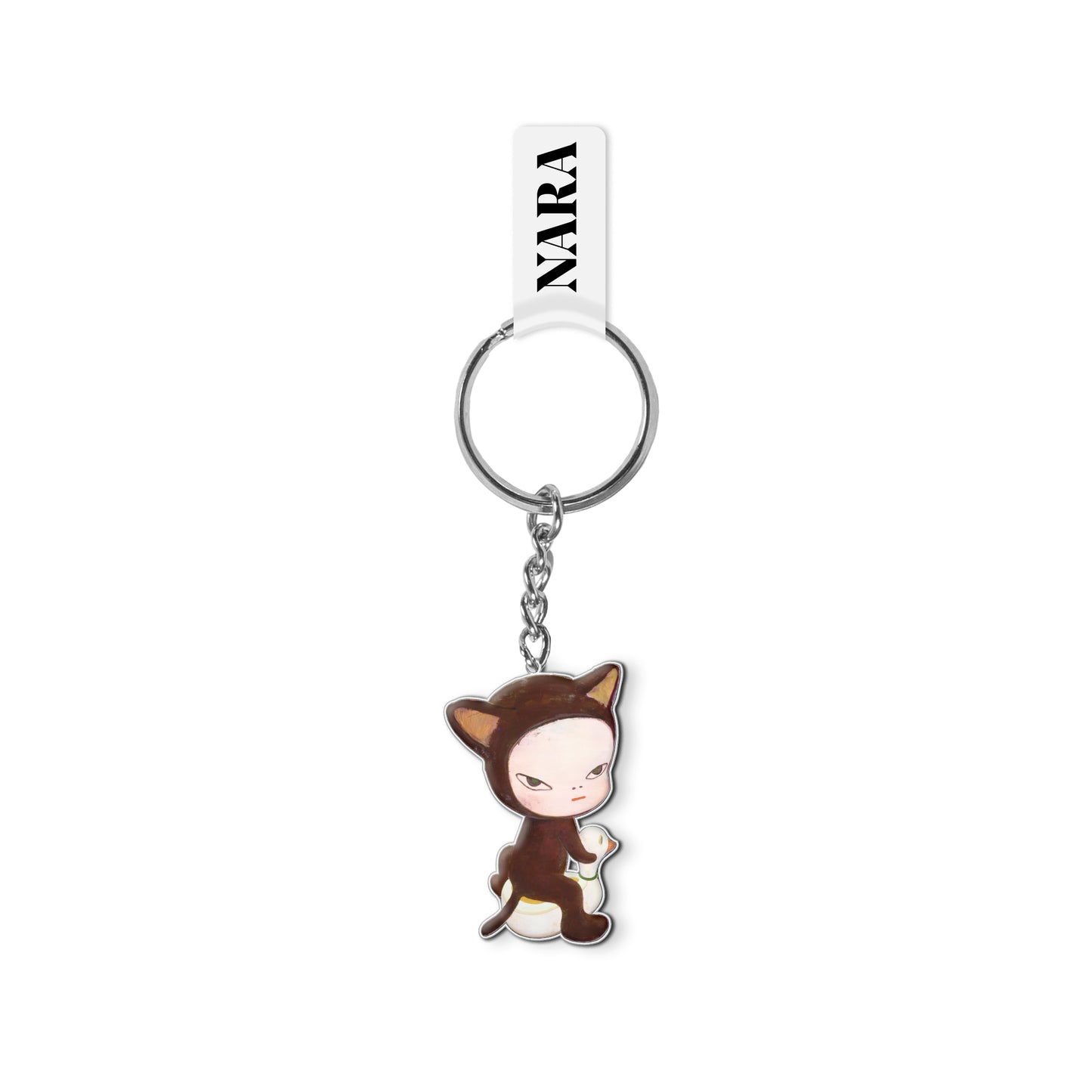 Harmless Kitty - Yoshitomo Nara Keyring