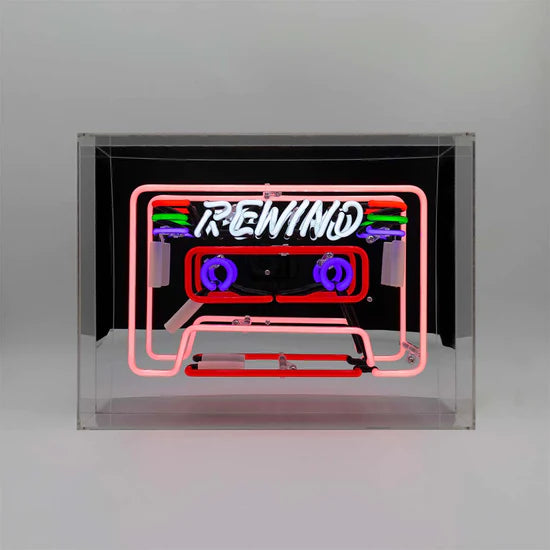 
                  
                    Neon Cassette Lightbox
                  
                