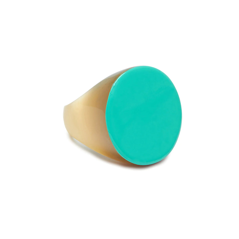 Buffalo Round Horn Ring