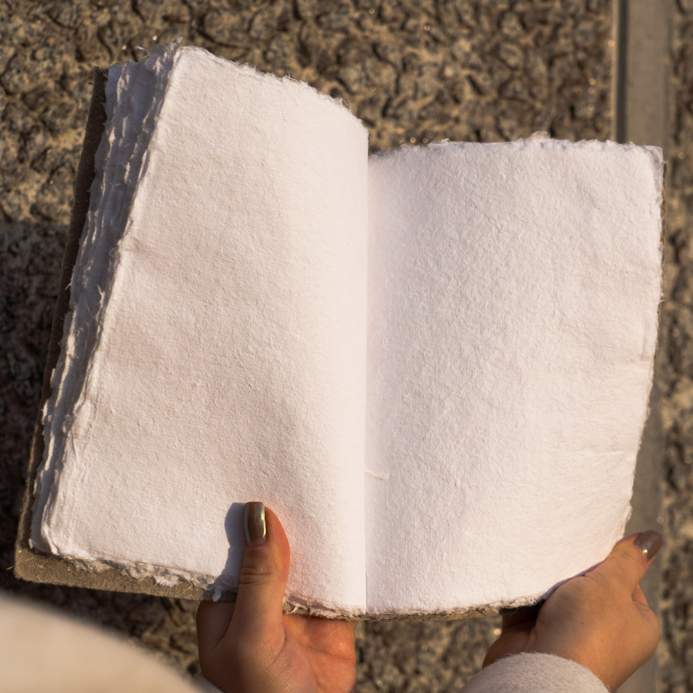 
                  
                    Handmade Paper Notebook
                  
                