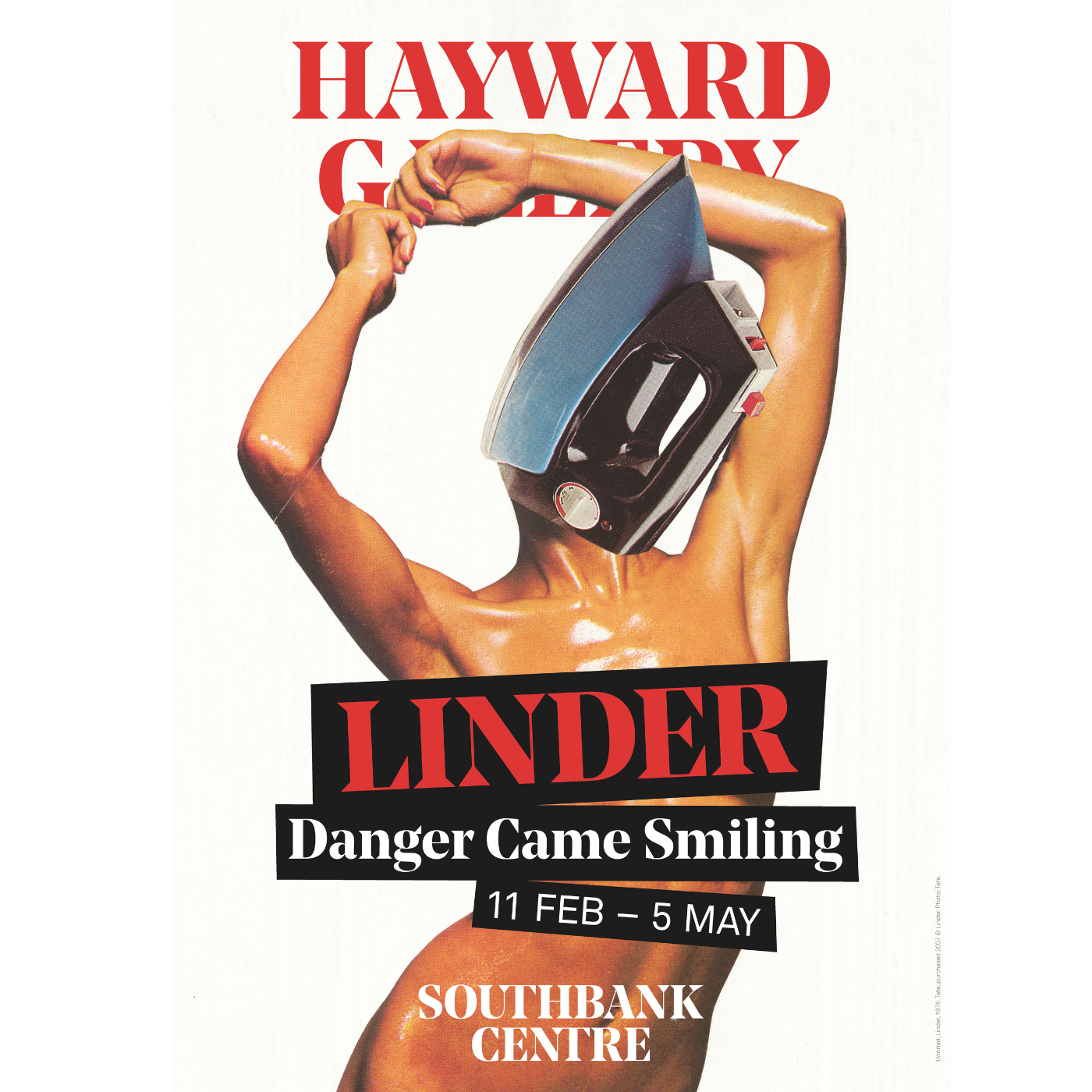 Linder: Danger Came Smiling Exhibition Poster