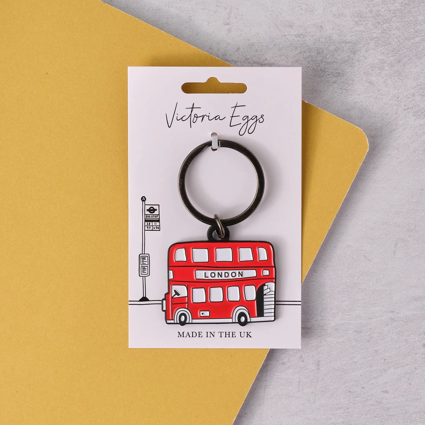 Load image into Gallery viewer, London Bus Keyring
