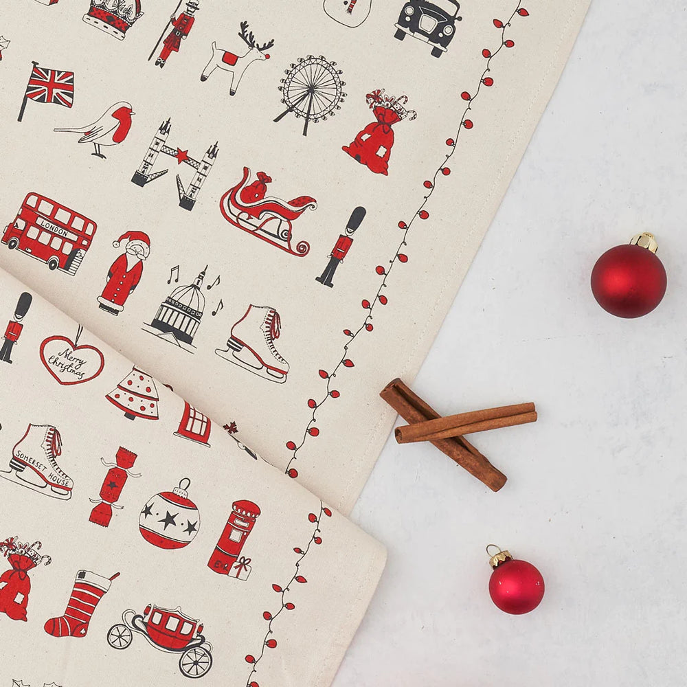 
                      
                        London Christmas Tea Towel
                      
                    