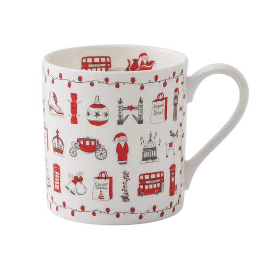 London Christmas Mug