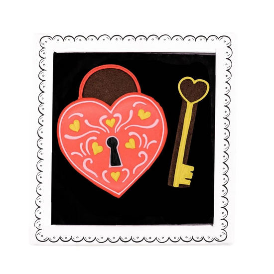Load image into Gallery viewer, Love Lock Biscuit
