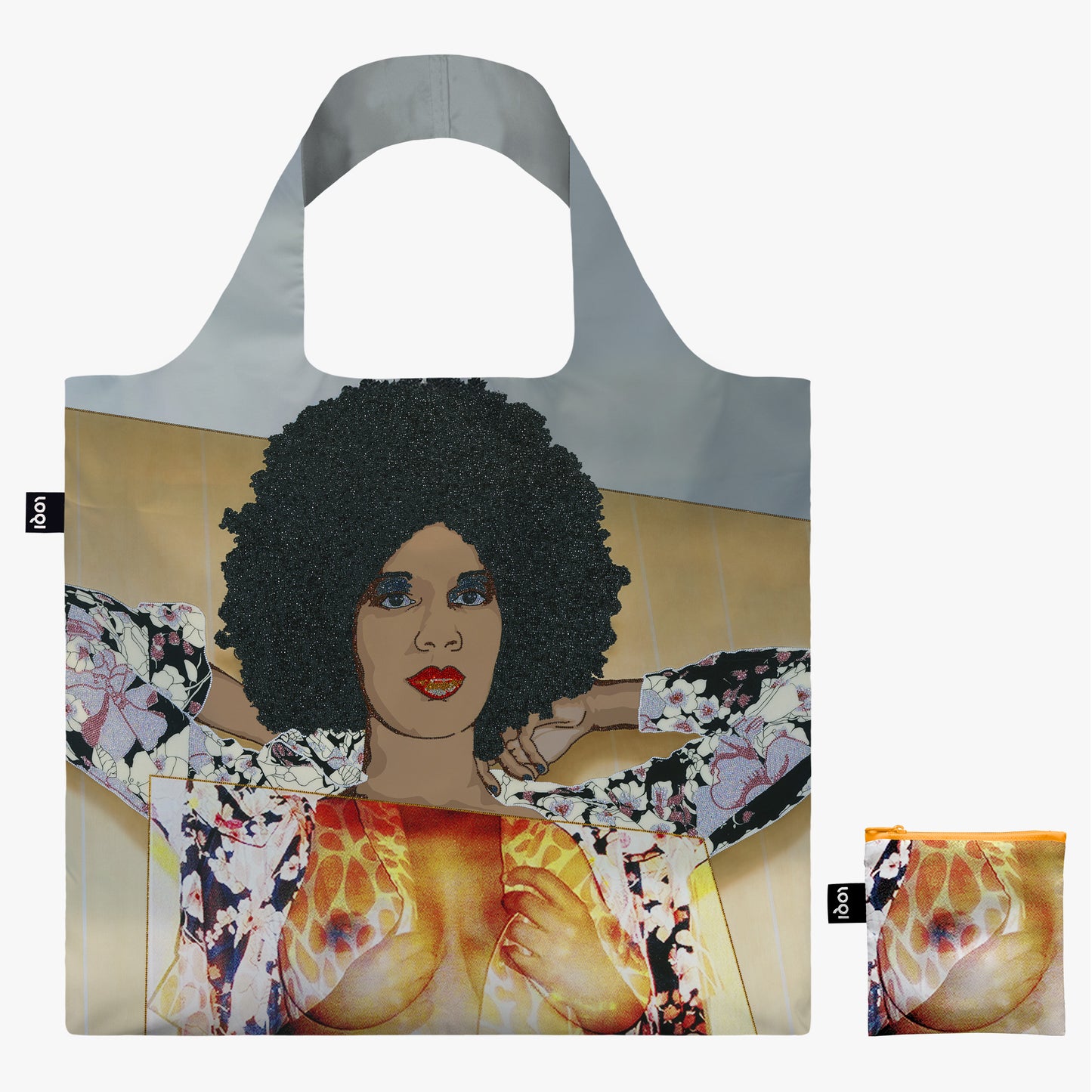 Mickalene Thomas Portait of Maya Recycled Bag