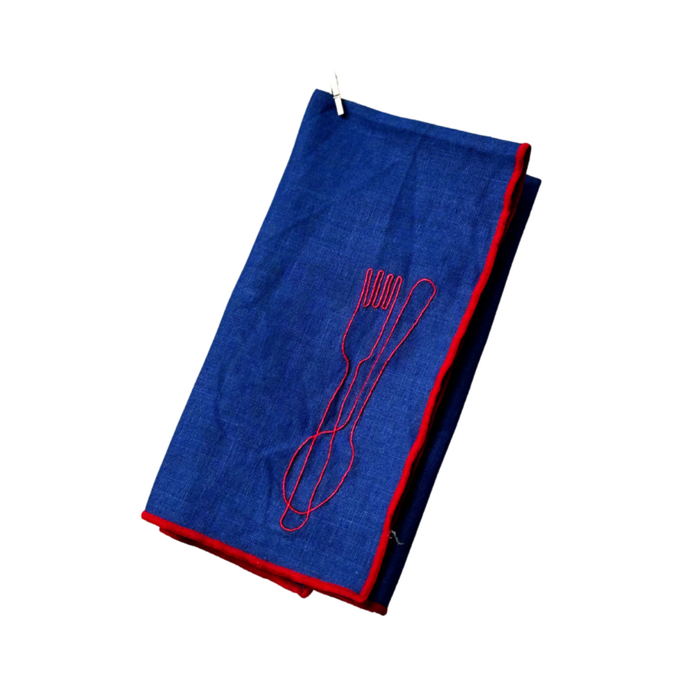 
                  
                    Set of Two Linen Napkins
                  
                