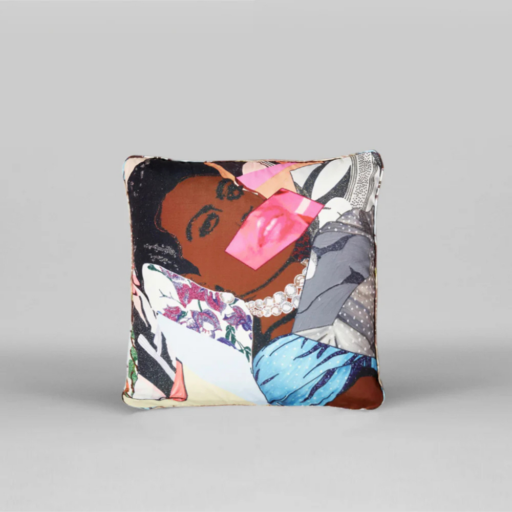 
                  
                    Mickalene Thomas: Clarivel Centered Cushion
                  
                