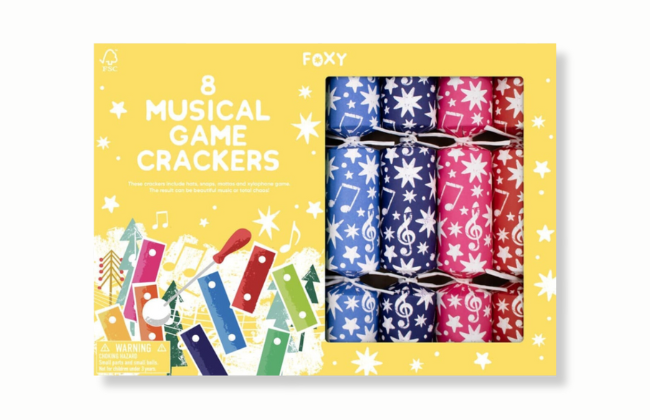 Musical Christmas Crackers