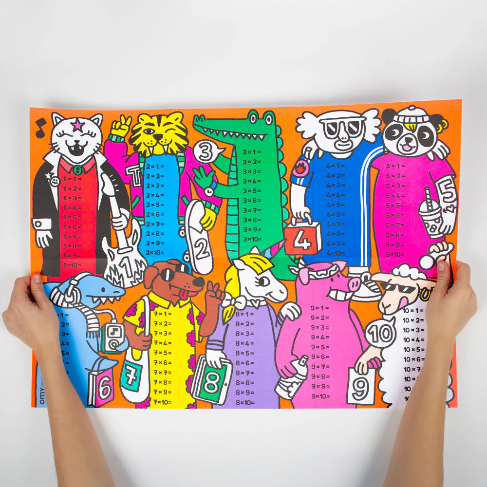 
                  
                    OMY Colouring Poster Multiplication
                  
                