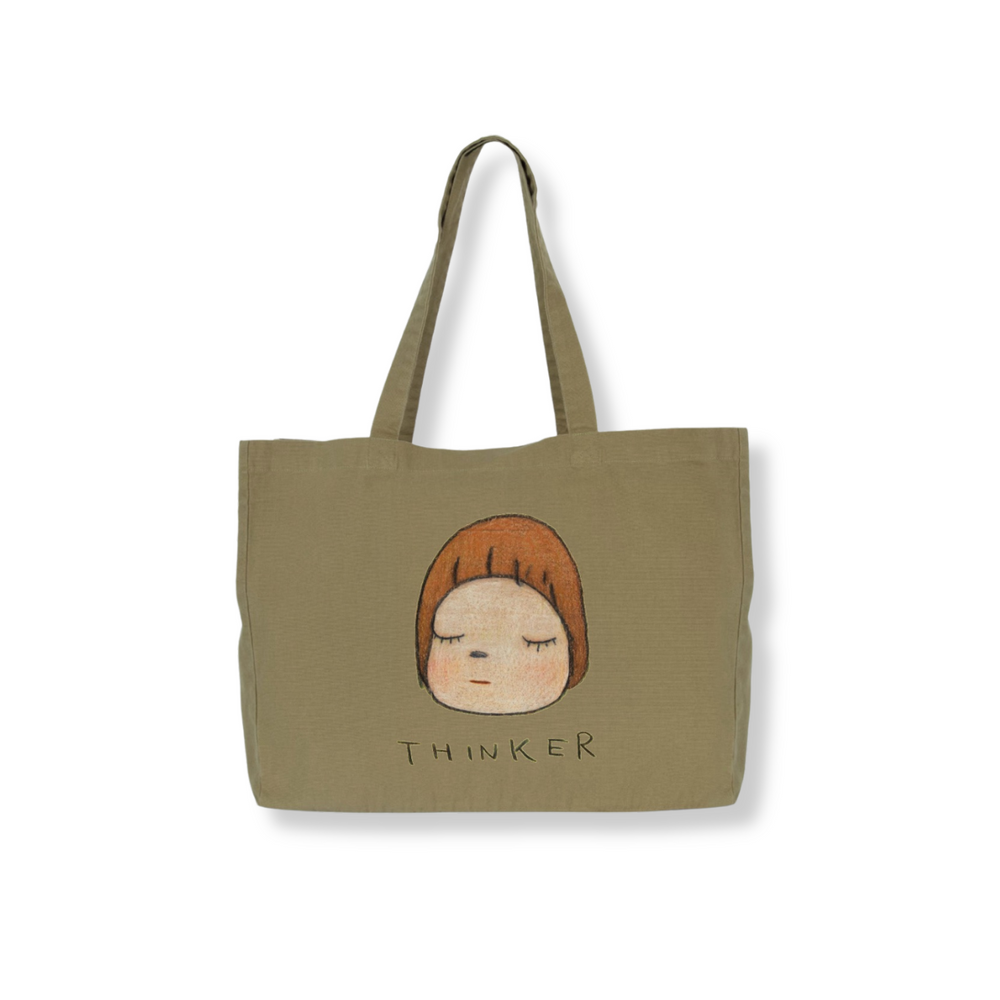 Little Thinker - Yoshitomo Nara Large Shopper Bag