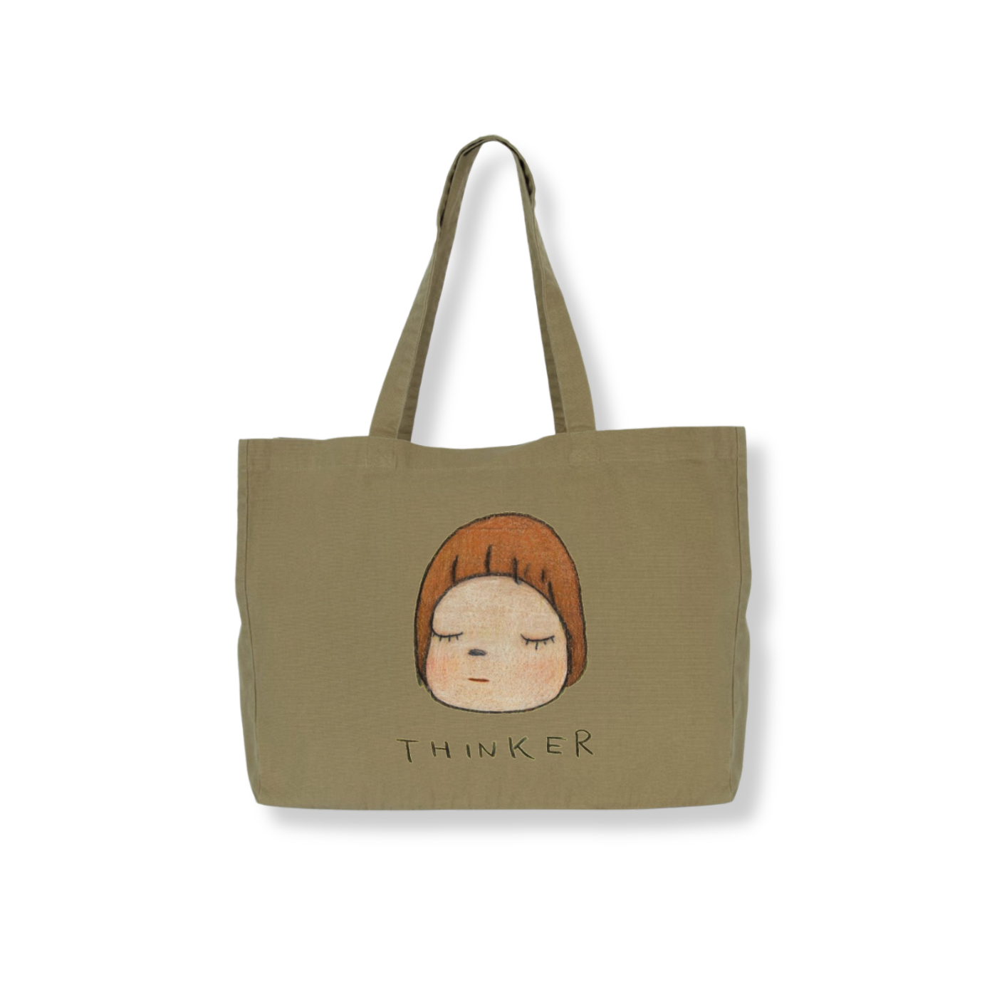 Little Thinker - Yoshitomo Nara Large Shopper Bag