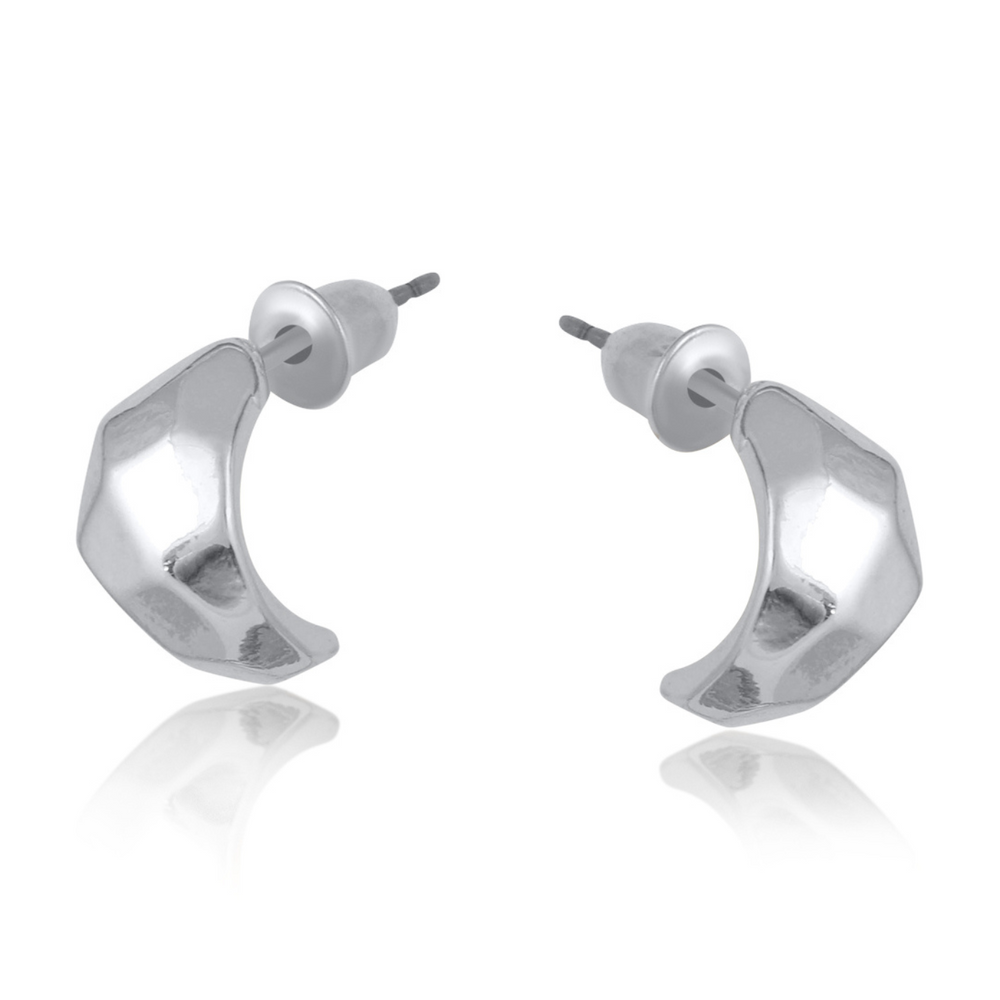 
                      
                        Natalia Organic Shape Small Hoop Earrings
                      
                    