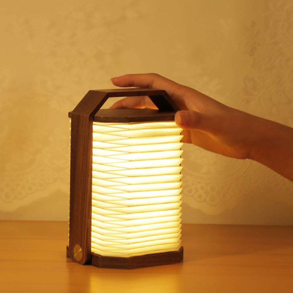 
                  
                    Smart Origami Walnut Lamp
                  
                