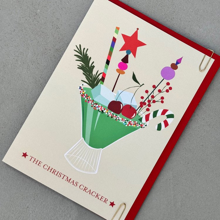 Mixology - Christmas Cracker Greeting Card