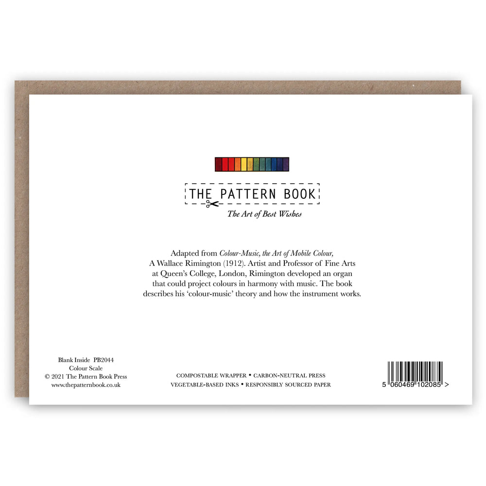
                  
                    Music Colour Scale Greeting Card
                  
                