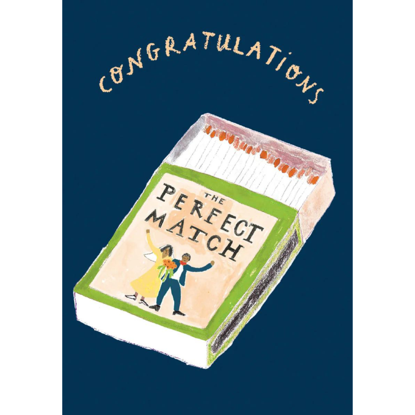 Congratulations Perfect Match Greeting Card