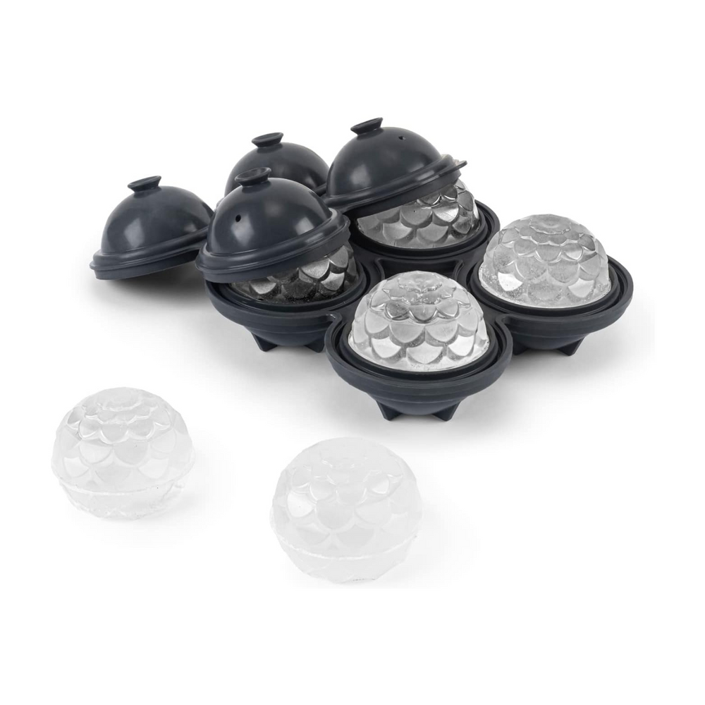 Charcoal Petal Ice Tray