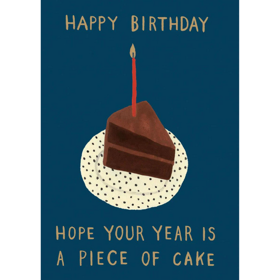 Load image into Gallery viewer, Piece of Cake Birthday Card
