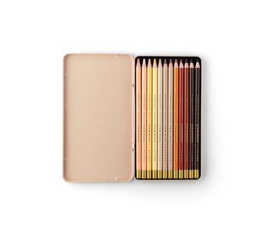 Skin Tone Colour Pencil Set