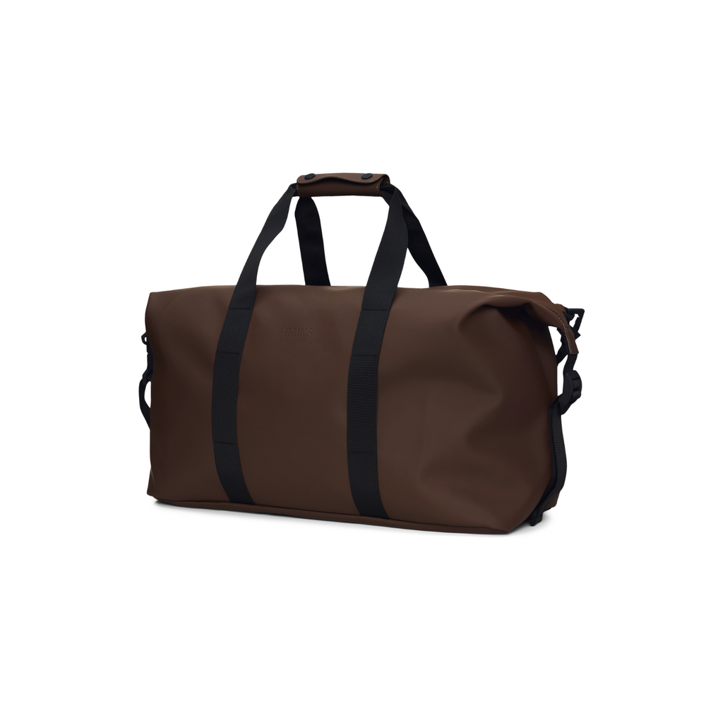 
                  
                    The Rains Hilo Weekend Bag sideways.
                  
                