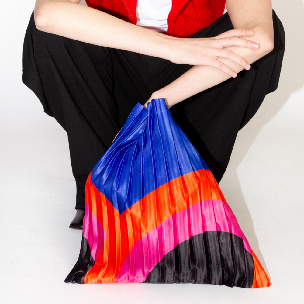 
                  
                    Satin Pleated Multitudes Bag
                  
                