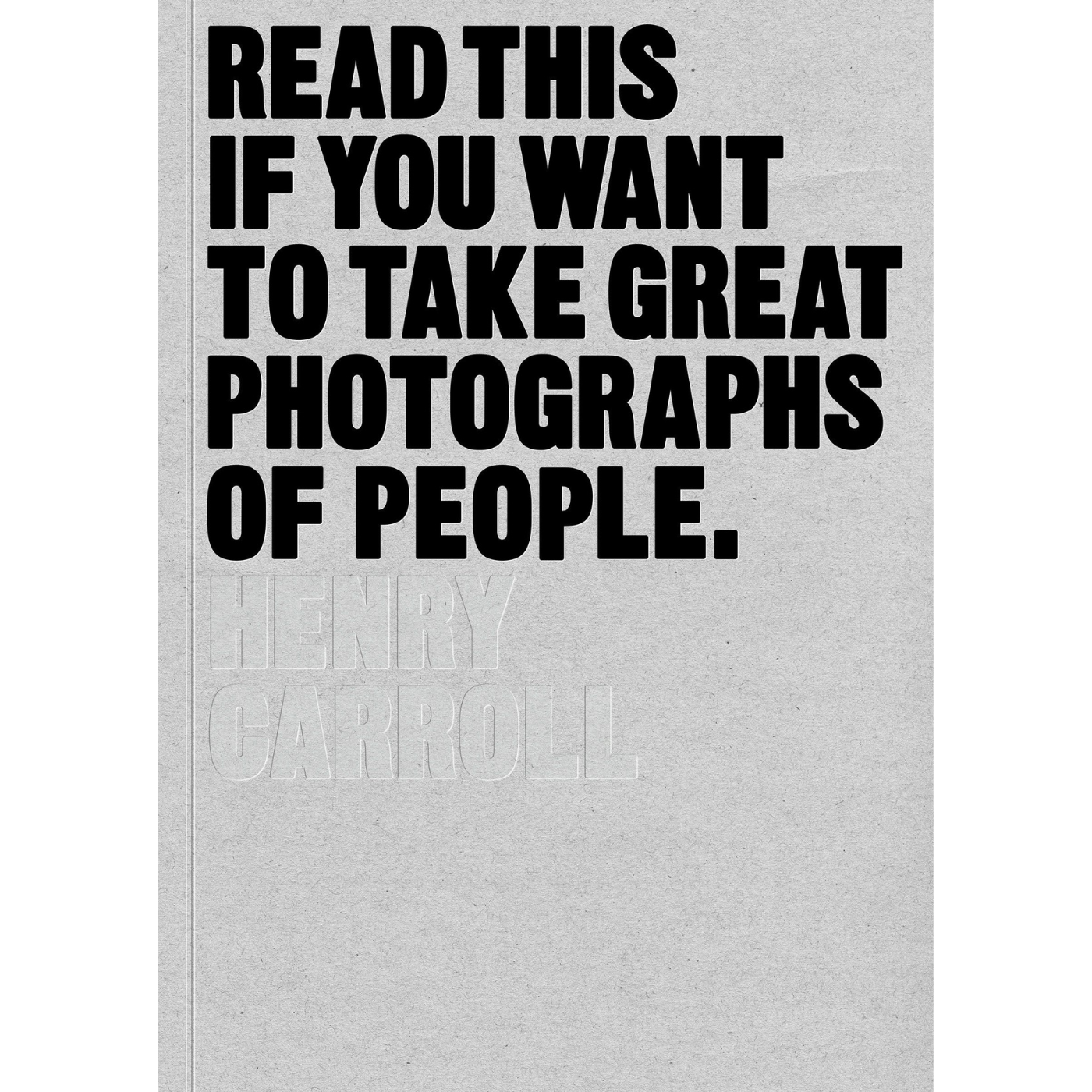 Read This... Great Photographs of People