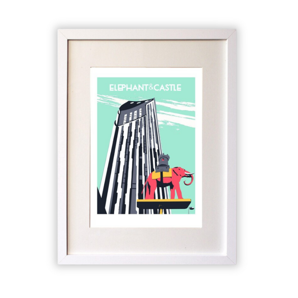 
                  
                    Elephant & Castle Print
                  
                